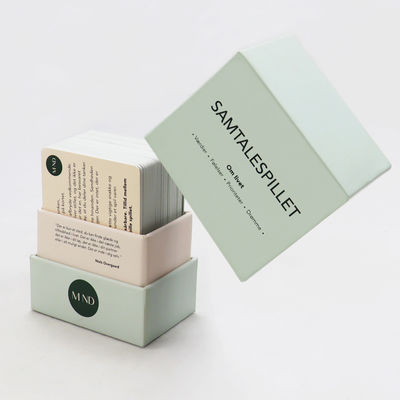 কেনা 90g/deck Custom Couple Friend Question Game Cards for Family Challenges Fun Entertainment Playing Cards online manufacture