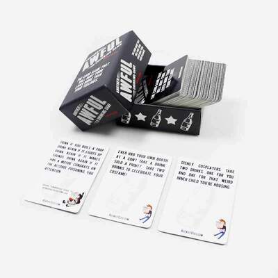 কেনা Eco-friendly Custom Team Question Discussion Card Game Design Printing Couples Adult Drinking Game Cards online manufacture