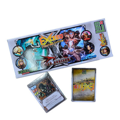 কেনা Custom design accepted paper trading cards deck printing holographic game card battle character game online manufacture
