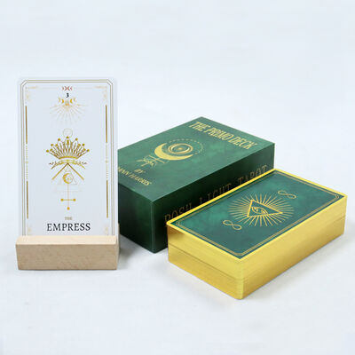 কেনা কাস্টমাইজড আকার পরিবেশ বান্ধব স্থায়ী মুদ্রণযোগ্য ট্যারোট কার্ড ব্যক্তিগতকৃত গেমিং এবং উপহারের জন্য online manufacture