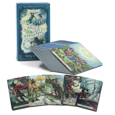 Customized Design Tarot Cards with CMYK 4 Color Offset Printing and Shrink-wrap Packaging
